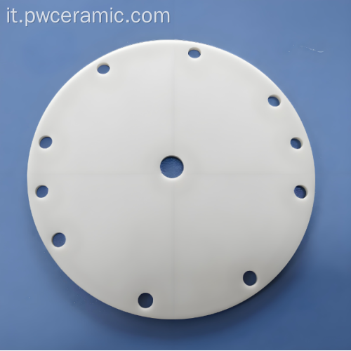 Disco ceramico forato in nitruro di alluminio